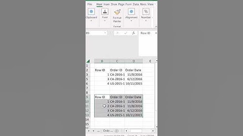 2 EASY WAYS TO SELECT ONLY THE VISIBLE CELLS #excel #viral #shortvideo #shorts #short #subscribe