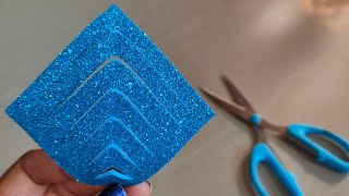 DIY Christmas decor Angel/Christmas ornament Tutorial/Glitter foam sheet craft/Foamiran/Art & Craft