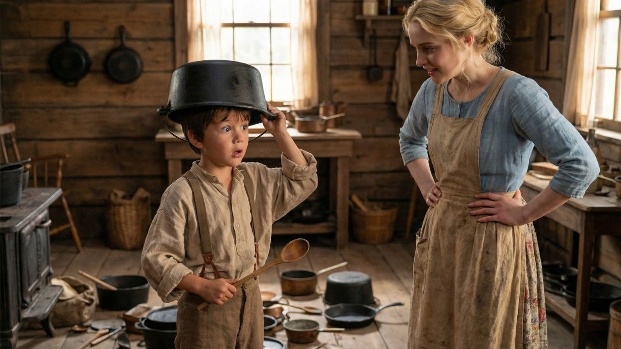 She Married a Apache for Money and Feared a Cold House — Until She Met the Boy Wearing a Cooking Pot