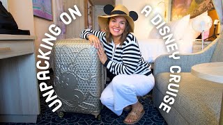 UNPACK WITH ME on a Disney Cruise | Disney Treasure Edition