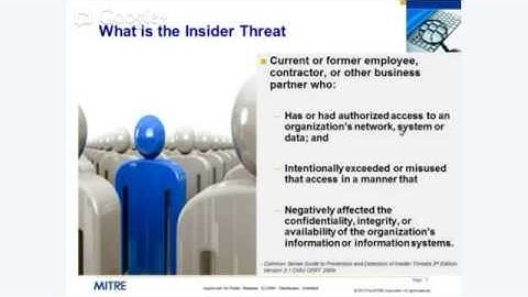 Shmoocon Epilogue 2013 : Shane Shroeder - The Makings of an Insider Threat Program