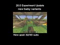 26.0 New Update! #minecraft #new #update #meme #jokes #memes #gameplay #gaming #minecraftbuilding