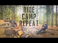 Spring adventure motorcycle riding ride camp  repeat