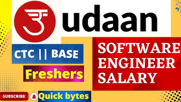 #Udaan software Engineer salary for freshers#quickbytes #salary