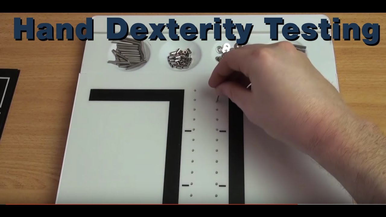Dexterity Testing - YouTube