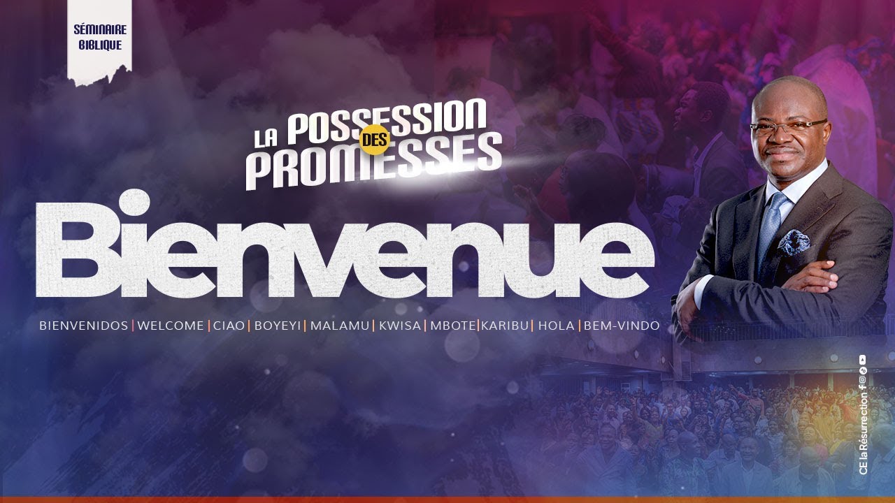 🛑 Bienvenue à notre séminaire sur la possession des promessses | Révérend Dominique NGOY | J4 SM