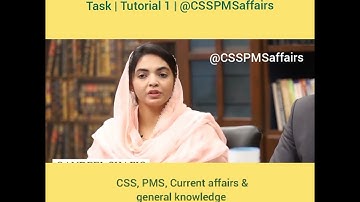 CSS Psychological Assessment | Command Task | Tutorial 1 | @CSSPMSaffairs