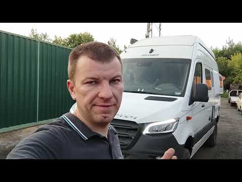 Sprinter w907 Автодом свап V8 5.7 борьба с кан шиной...