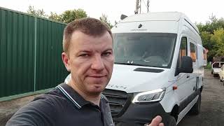 Sprinter w907 Автодом свап V8 5.7 борьба с кан шиной...