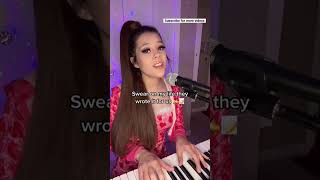 Should I release this song?🤔🎹"That's How Love Goes" by Kayla Trapani #shorts #viral #originalsong
