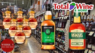 Total Wine Whiskey Wanders: Blanton's Bourbon Mini, SpringBank 15, Henry Mckenna 10 SB BIB And More!