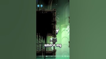 Invisible Shade hiding with 6k Geo in Hollow Knight