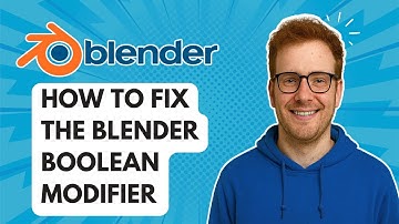 How to Fix The Blender Boolean Modifier [2025 Guide]