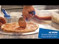 Hliníková lopatka GiMetal 6/8 dílků a Krájecí kolečko na porcování pizzy / Jak to funguje