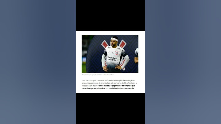 “⚠️ I told you so! The Memphis Case at Corinthians #Corinthians”