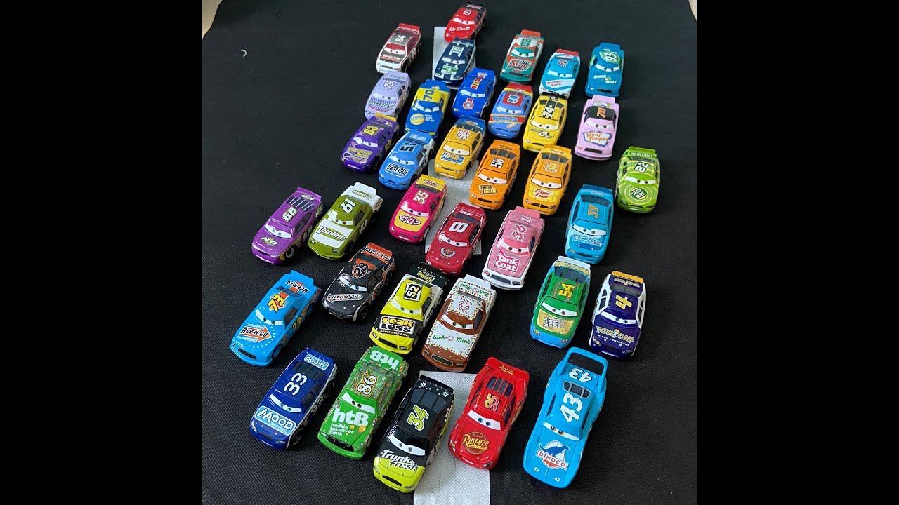 DISNEY CARS PISTON CUP RACER SHOWCASE YouTube