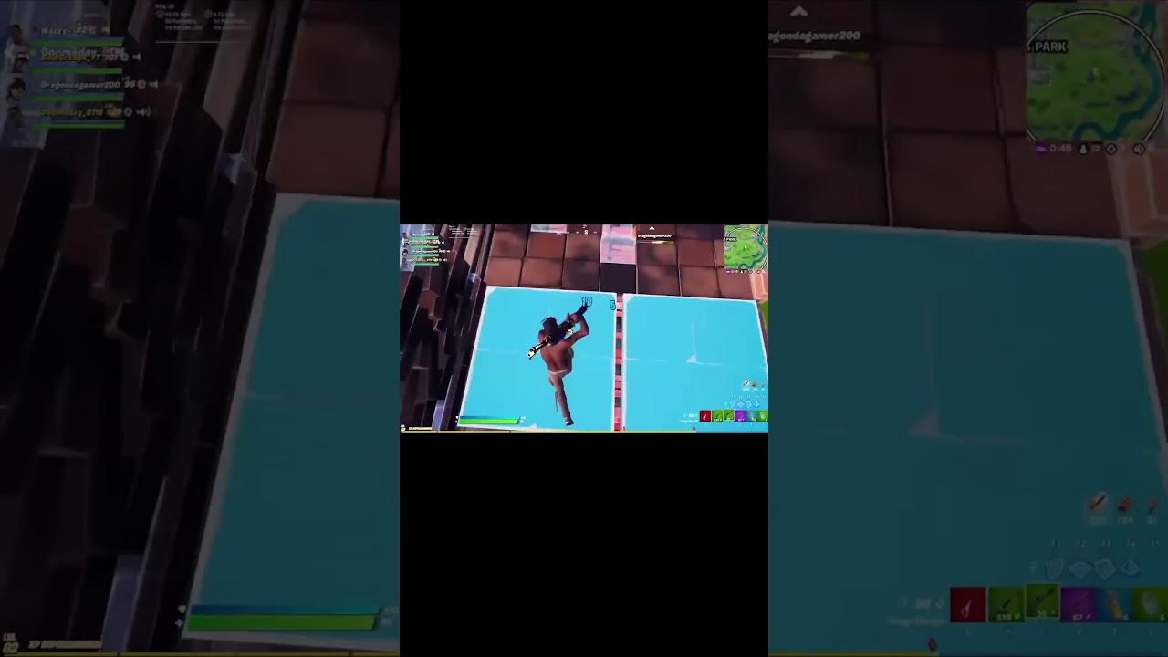 Carrying a 8 Year Old in Fortnite... 