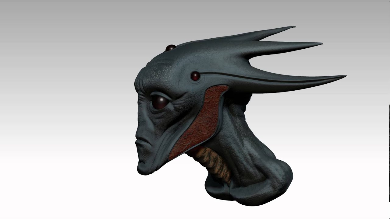Alien Starfish Sculpt - YouTube