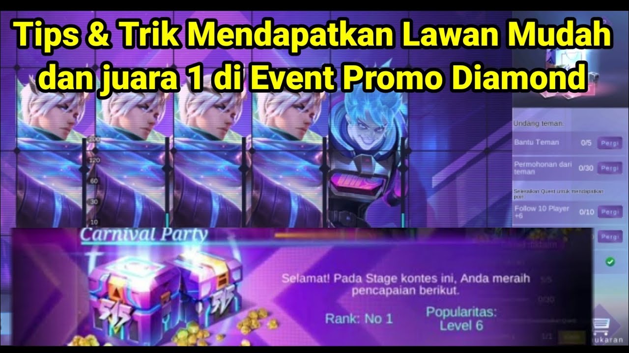 EVENT PROMO DIAMOND / DIAMOND KUNING MOBILE LEGEND 2021