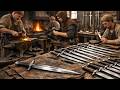 Inside the Medieval Misericorde Workshop: How Thin Blades Pierced Armor Gaps (Full Process)