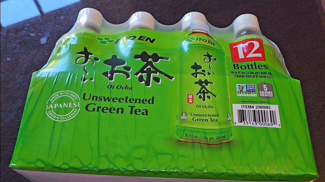 Costco Sale Item Review Ito En Oi Cha Unsweetened Green Tea Taste Test