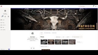 Welcome to Patreon.com/RonKeel