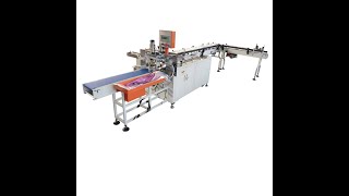 Low price semi automatic facial tissue paper bundle packing machine