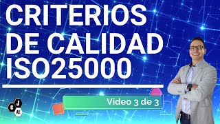 Atributos de Calidad del Software ISO25000 |Video 3-3| Requisitos y evaluación calidad del software screenshot 3