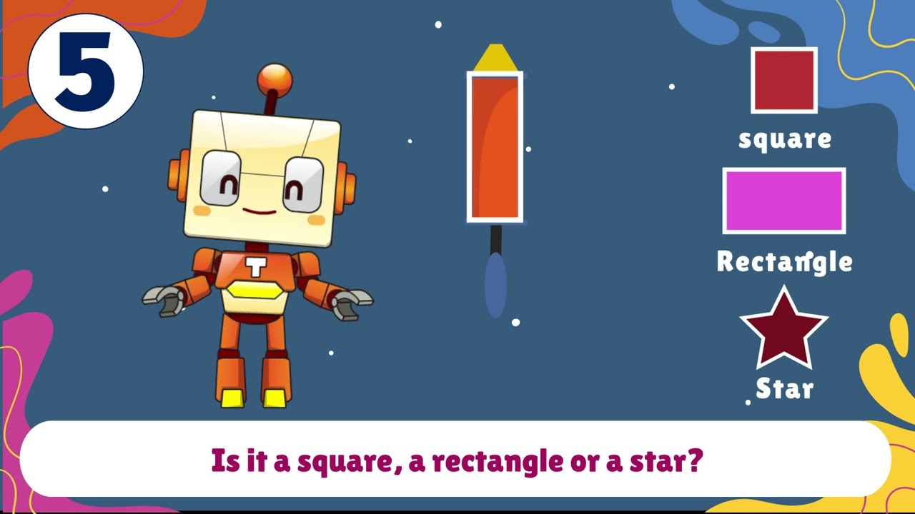 2D Animated Kids Math Video | Learning Shapes Through Holi Objects