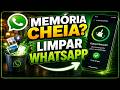 Como Limpar Armazenamento do WHATSAPP sem perder Tudo! - MÉTODO FÁCIL🟢