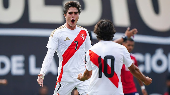A ras de cancha: La Bicolor Sub-20 venció 3-2 a Costa Rica