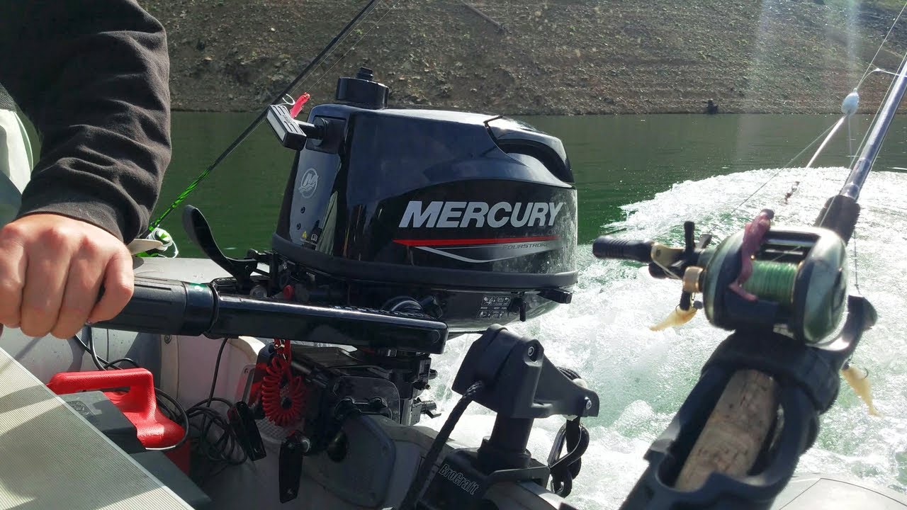 Mercury 4Hp Outboard Engine - Showcase