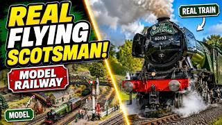 🚂 Flying Scotsman in Nottingham, Rushcliffe! Amazing Model Railway Sets