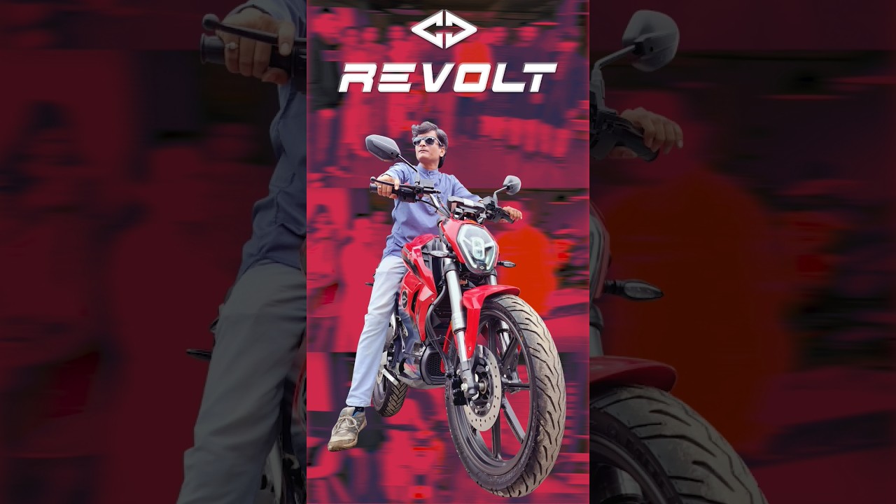 Bike Cinematic Reel | Revolt EV Sport Bike #shorts #youtubeshorts #reels #revolt #newbike