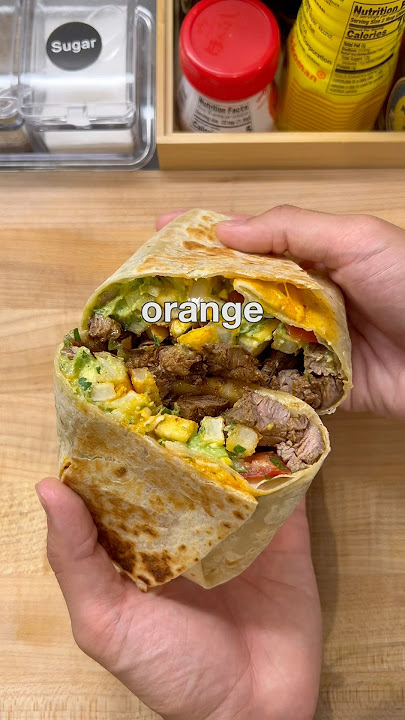 Made a delicious California burrito 😁#shorts #asmr #cooking #california #burrito