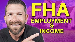 NEW FHA Income Requirements 2024  First Time Home Buyer  FHA Loan 2024