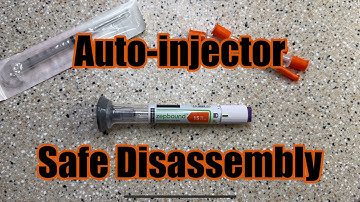 Auto Injector Safe Disassembly.  Disassembly Only.  Mounjaro, Zepbound, Semaglutide, etc.