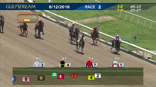 Gulfstream Park: August 12, 2018 Race 2