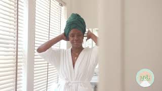 How to have a Spa Day Hair Experience with MVG Naturals?