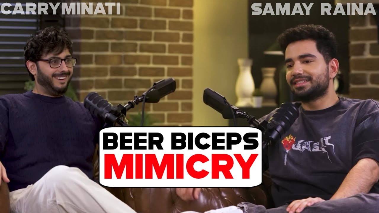 Coffee Roast with Samay & Carryminati | Carryminati Mimicry Of Beer biceps - Samay Raina Podcast