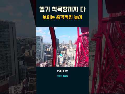 오사카 우메다 랜드마크 빨간 대관람차 #오사카 #우메다 #오사카여행 #관람차 #우에다전망