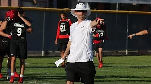 Chaparral Football Coach Brent Barnes