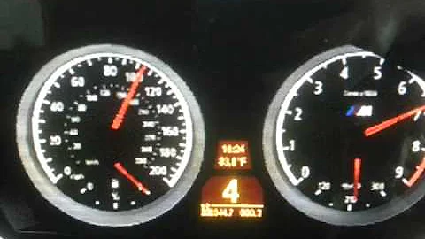 BMW M5 E60 V10 507 ps 0-100 0-250 km/h acceleration