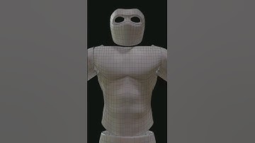 Armour Suit Render - Wireframe - Clay - Texture #shorts #blender