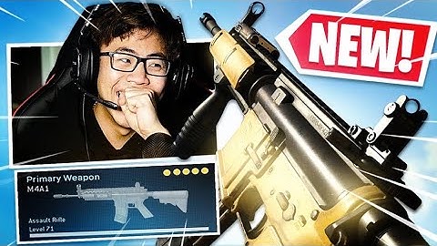 the NEW MW2 M4A1.. 😍