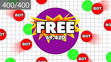 How to get Agar.io 400 FREE bots/minions! | Agario Hack