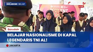 Melihat Keseruan Siswa Smp Belajar Karakter Maritim Langsung Di Atas Kri Dewa Ruci