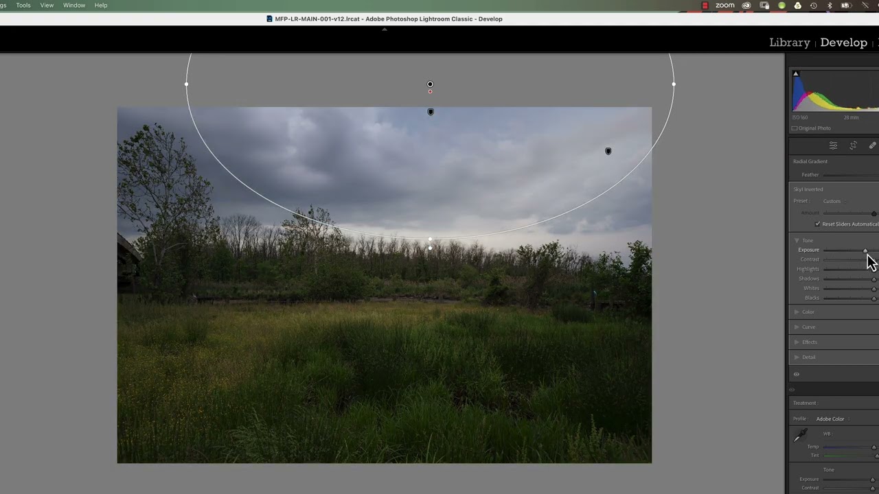 Lightroom — радиальное маскирование, специальные возможности и демонстрация обработки изображений