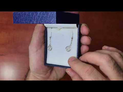 SA1397 - AHARONI Beautiful Silver 925 Micro-Setting earring