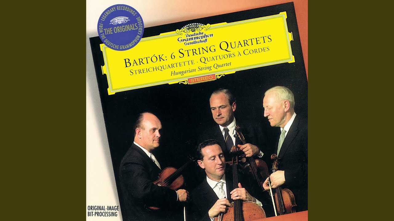 Bartók String Quartet No. 1, Sz. 40 (Op. 7) 1.